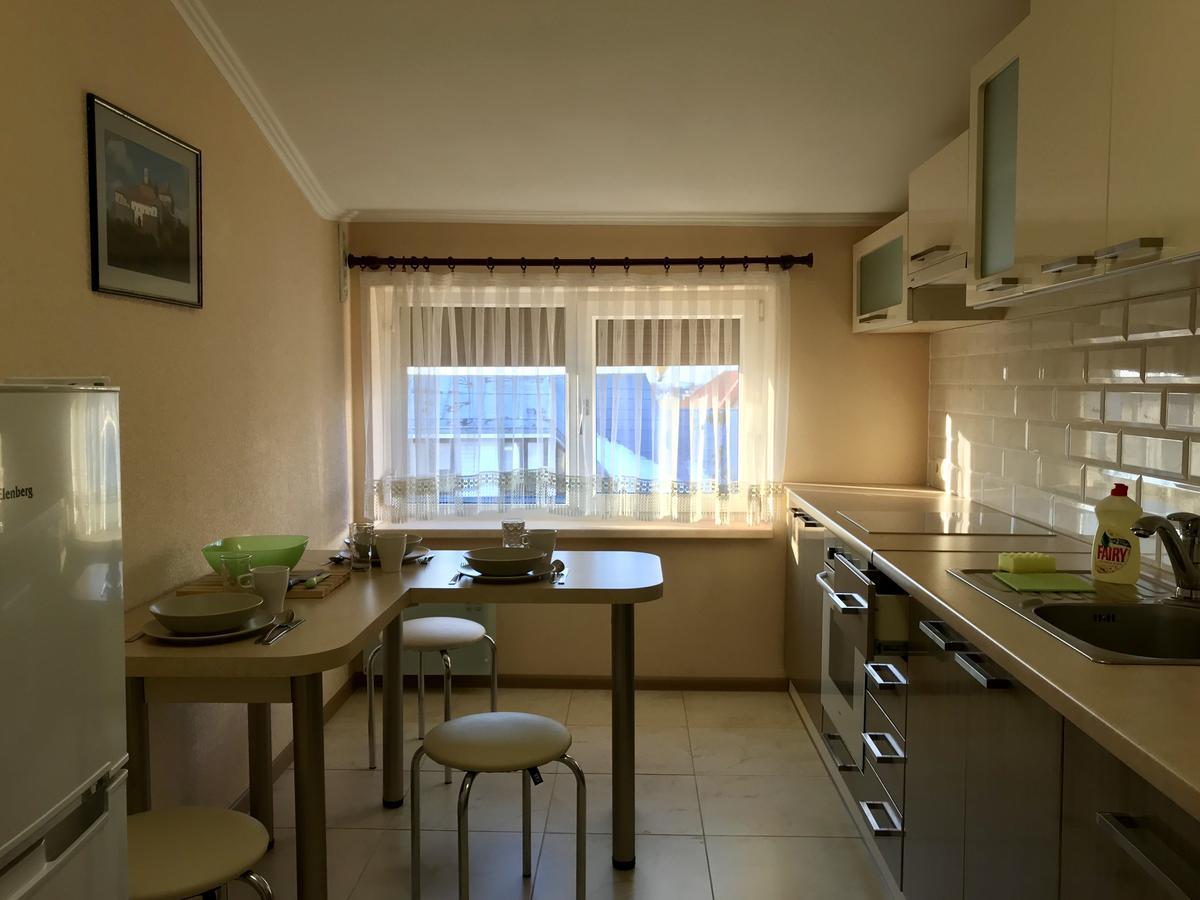 Panoramic View Top Floor Apartment In The City Center Munkács Kültér fotó